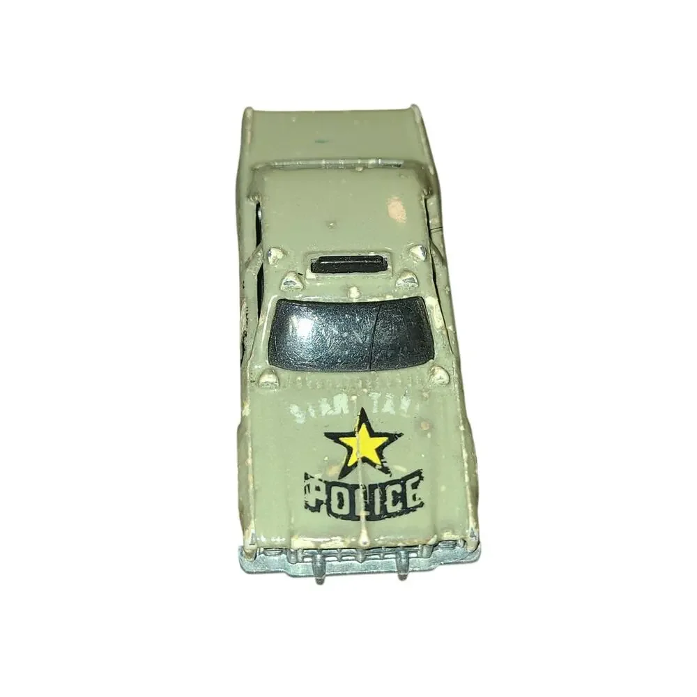 1977 Vintage Hot Wheels Green Police Car